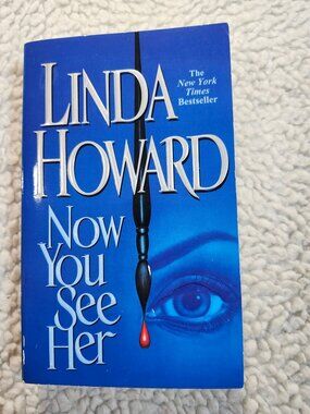 Linda Howard Now You See Her Paperback Pocket Books 1999 Mass Market Thriller
